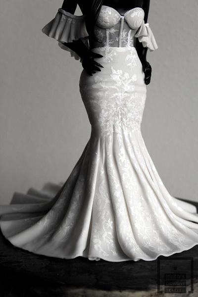 Wedding dress - Cake by Lorita