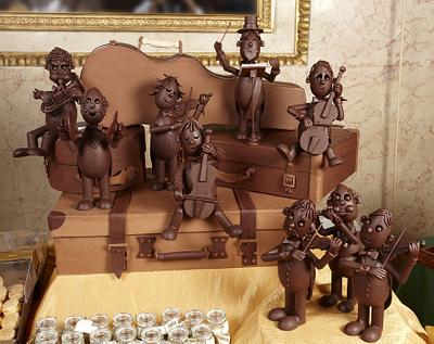Verdi's orchestra - chocolate - Cake by stefan krueger