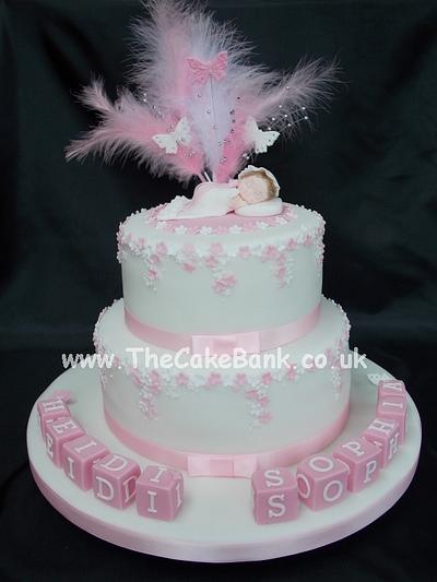 Christening Cake - Cake by The Cake Bank 