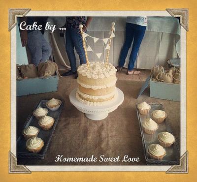 Country chic - Cake by  Brenda Lee Rivera 