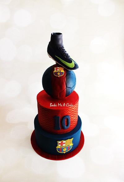 FC Barcelona - Cake by Farzana