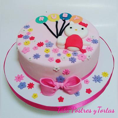 Torta Hello Kitty - Cake by Tata Postres y Tortas