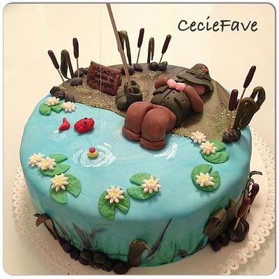 Fishing.... - Cake by CecieFave by Cecilia Favero