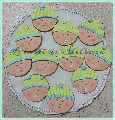 Baby cookies - Cake by graziastellina