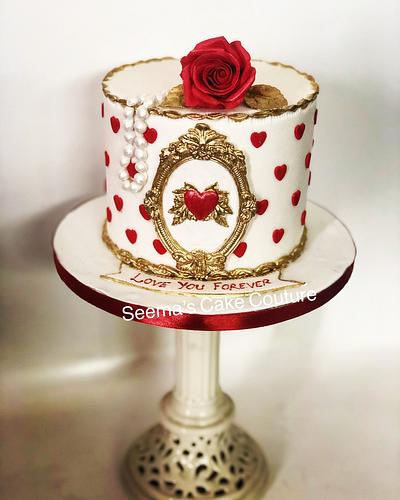 Happy Valentines Day!  - Cake by Seema Tyagi