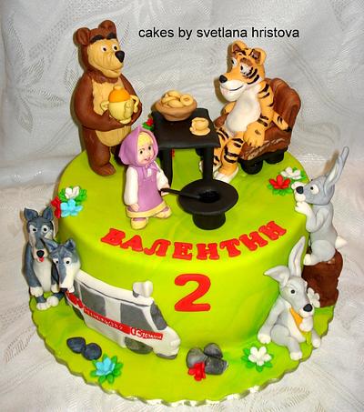 Masha and the Bear - Cake by Svetlana Hristova