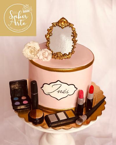 Makeup Cake  - Cake by Atelier Sabor Com Arte