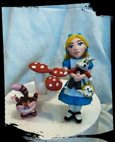 My style Alice in wonderland - Cake by Petra