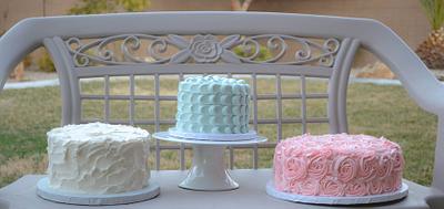 Shabby Chic - Cake by Sweet Creations by Sophie