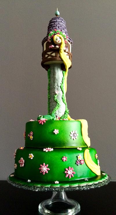 Rapuzel cake - Cake by Michela Lingiardi
