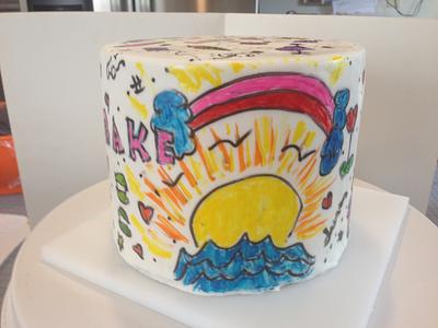 Doodle Cake - Cake by Joliez