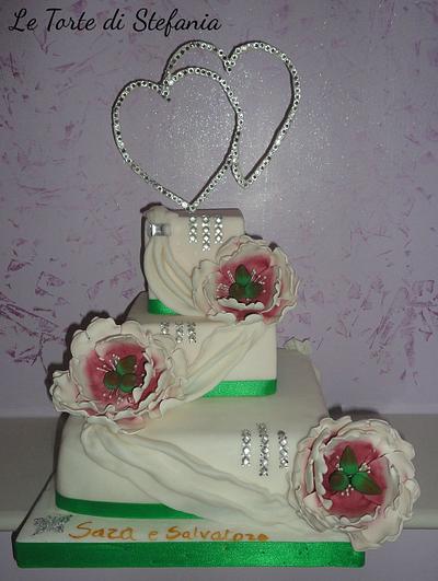 Cake promessa di matrimonio - Cake by letortedistefania