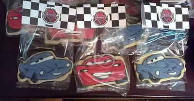 Cars Cookies - Cake by Alicia