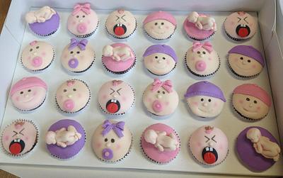 Baby Shower cupcakes - Cake by Tammy