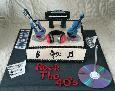 A surprise cake for a musician  - Cake by CAKE RAGA