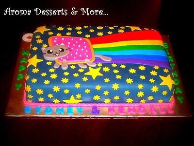 Nyan Cat Cake - Cake by Anna Lenis