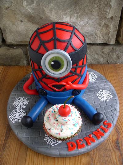 Spiderminions - Cake by Petraend