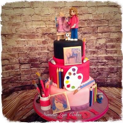 Sweet sixteen - Cake by Nanna Lyn Cakes