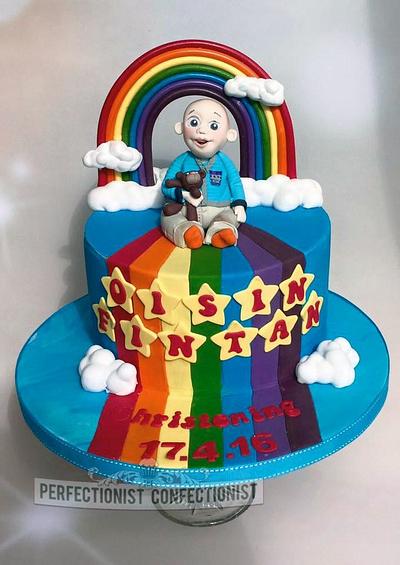 Oisin - Christening Cake - Cake by Niamh Geraghty, Perfectionist Confectionist