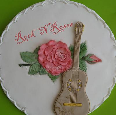 Cake top Rock'N'Roll - Cake by Petya Shmarova