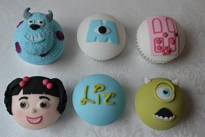 Monsters Inc Cupcakes - Cake by AMAE - The Cake Boutique