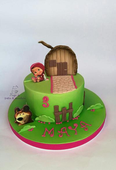 Masha e orso - Cake by Mariana Frascella