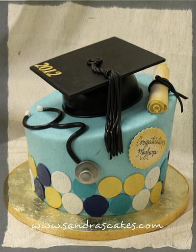 Graduation Cake - Cake by Sandrascakes