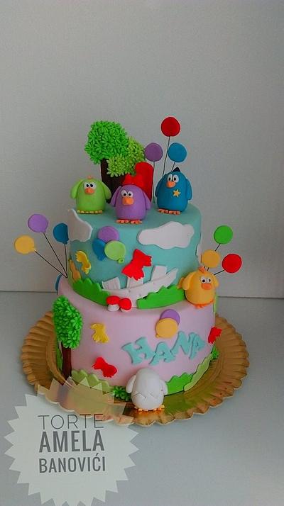 pilici torta /chickens cake - Cake by Torte Amela