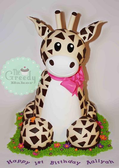 3D Giraffe Cake - Cake by Kate