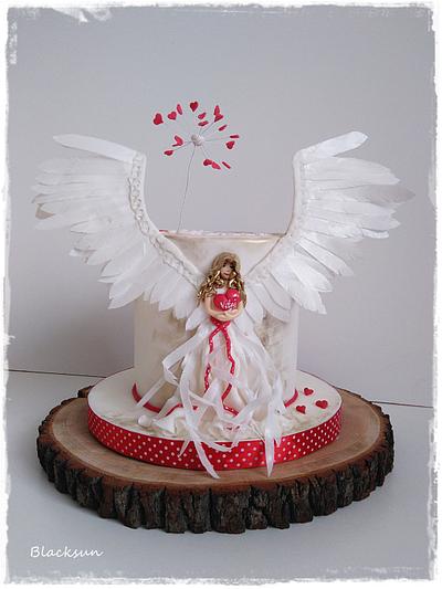 Guardian angel - Cake by Zuzana Kmecova