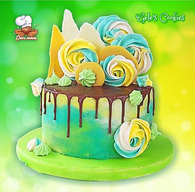 Drip cake - Cake by Gele's Cookies