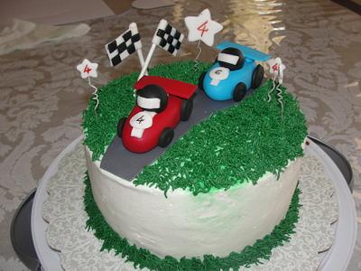 Race car cake - Cake by Cakes and Beyond by Naheed