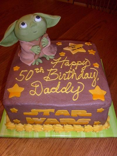 Yoda - Cake by Pamela