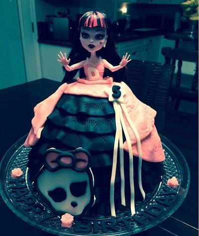 Monster High Cake and cupcakes - Cake by For Heaven's Cakes by Julie 