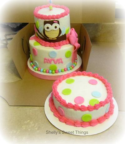 Owl - Cake by Shelly's Sweet Things
