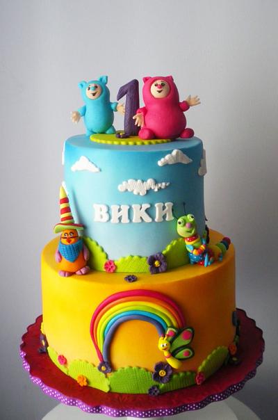 Baby TV cake - Cake by Rositsa Lipovanska