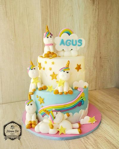 The world of unicorns - Cake by Silvana Dri Cakes
