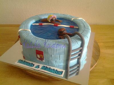 swimmingpool - Cake by Fab-Feest 