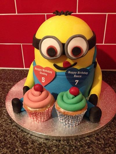 Birthday Minion - Cake by Lace Cakes Swindon