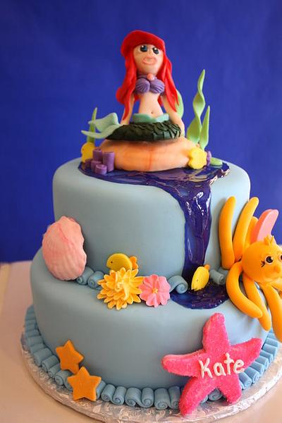 Mermaid Cake - Cake by Pam and Nina's Crafty Cakes