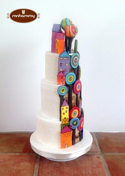 Hundertwasser meets classic - Cake by Mnhammy by Sofia Salvador