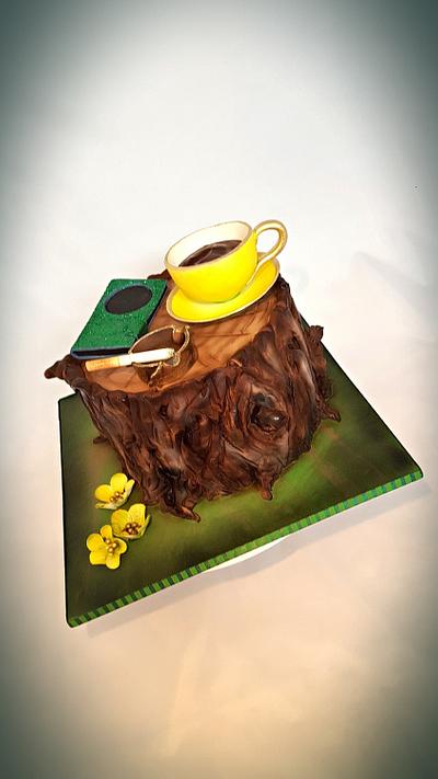 Tree trunk  - Cake by My Cakes Revolution 