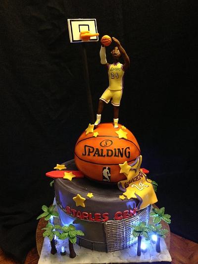 Laker's Cake - Cake by Lily's Piece of Cake, LLC