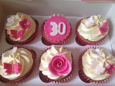 30th birthday cupcakes - Cake by Savanna Timofei