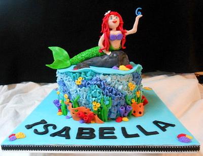 little mermaid ocean cake - Cake by heather369