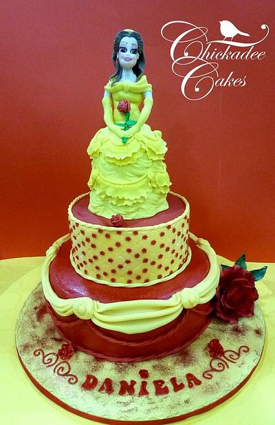 Belle cake - Cake by Chickadee Cakes - Sara