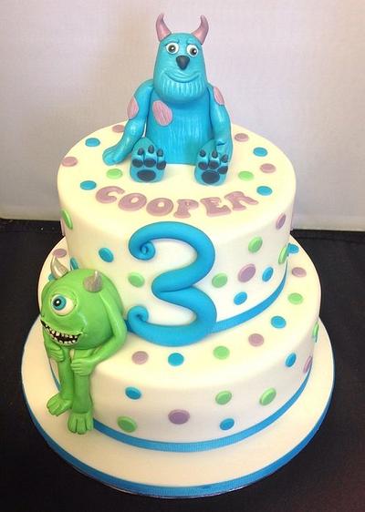 Monsters inc - Cake by Nichola