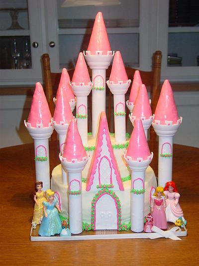Princess Gretchen's Castle Cake - Cake by Sara's Cake House