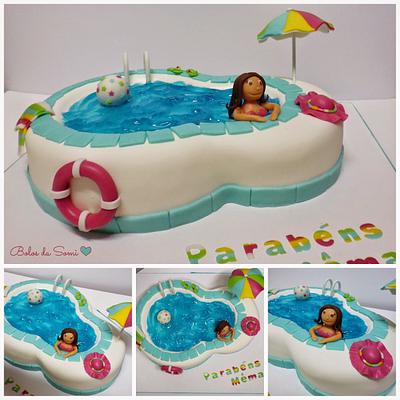 Swimming pool - Cake by Somi