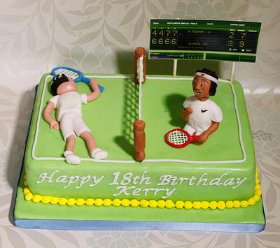 Tennis Cake - Cake by Embellishcandc